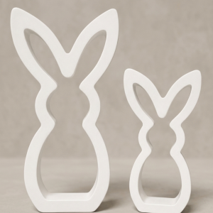Hasen-Duo „Silhouettenzauber“