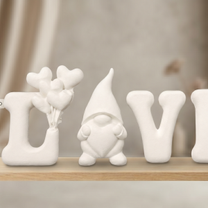 Schriftzug „LOVE Wichtel“