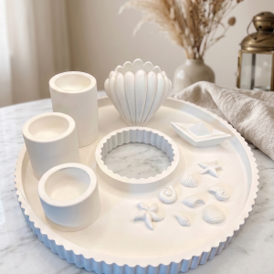 Tablett-Set „Maritim“ – XXL-Deko-Set