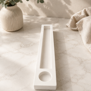 Tablett „Linear & Candle“